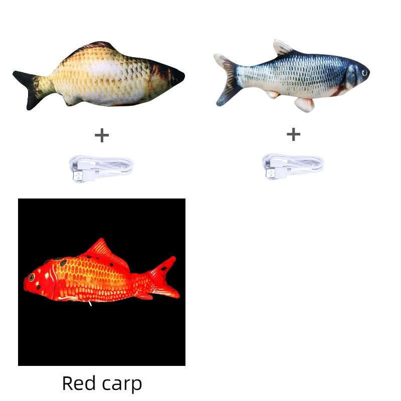 Without Cat Nip Version - Electric Jumping Fish Simulation Electric Fish Toy - Mijn winkel