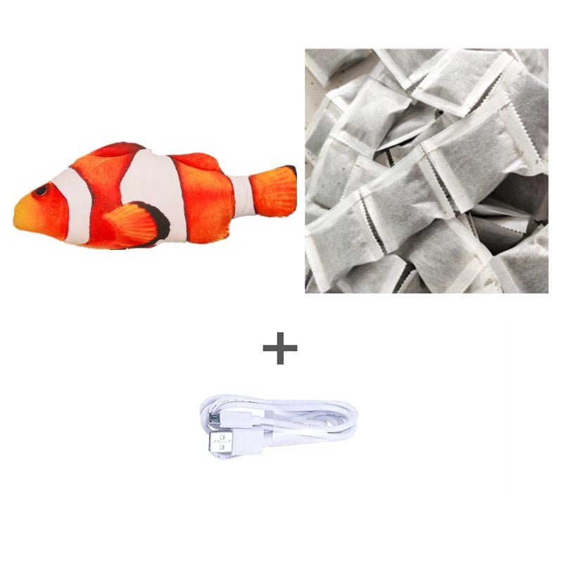Without Cat Nip Version - Electric Jumping Fish Simulation Electric Fish Toy - Mijn winkel