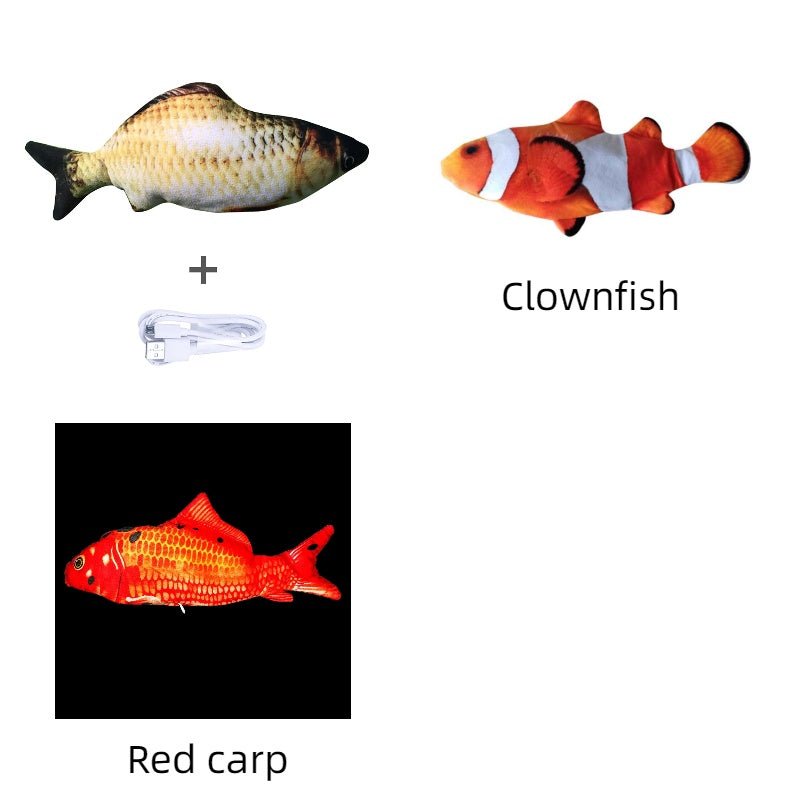 Without Cat Nip Version - Electric Jumping Fish Simulation Electric Fish Toy - Mijn winkel