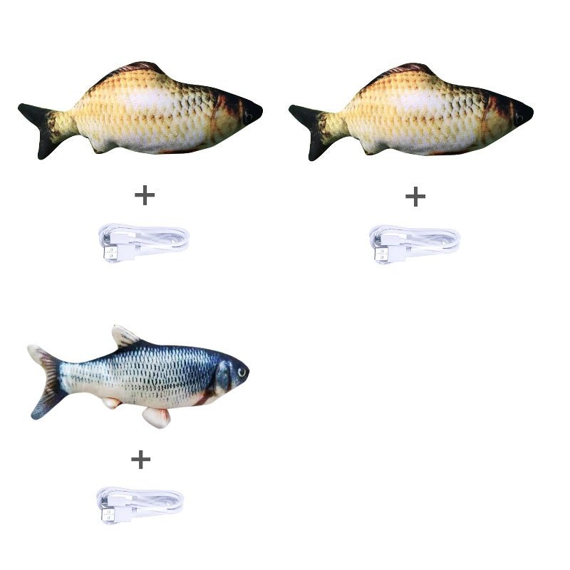 Without Cat Nip Version - Electric Jumping Fish Simulation Electric Fish Toy - Mijn winkel