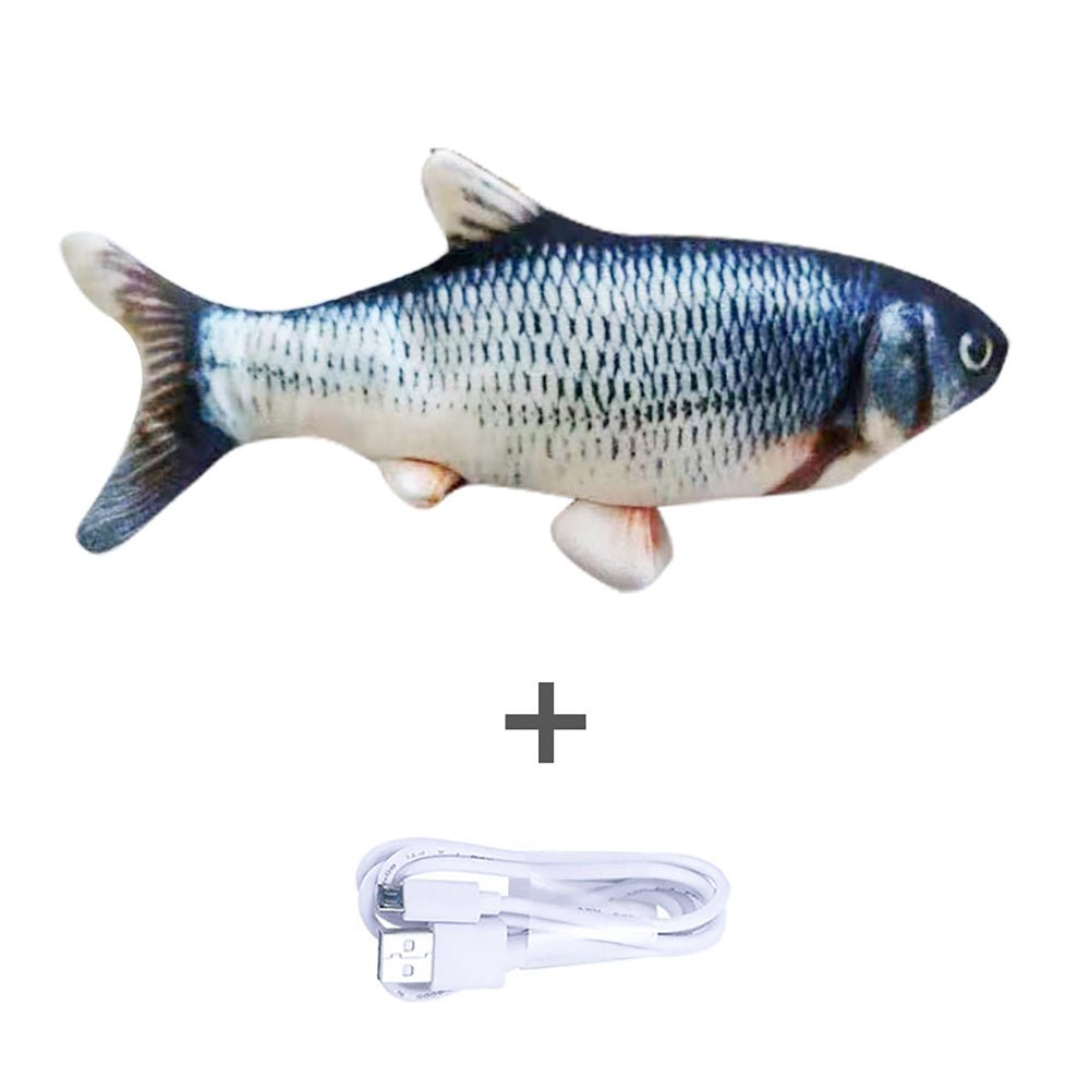Without Cat Nip Version - Electric Jumping Fish Simulation Electric Fish Toy - Mijn winkel